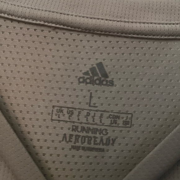 Grey Adidas Running shirt - Picture 2 of 3
